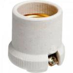 Receptáculo Porcelana E27 BR-51N Branca BRASFORT