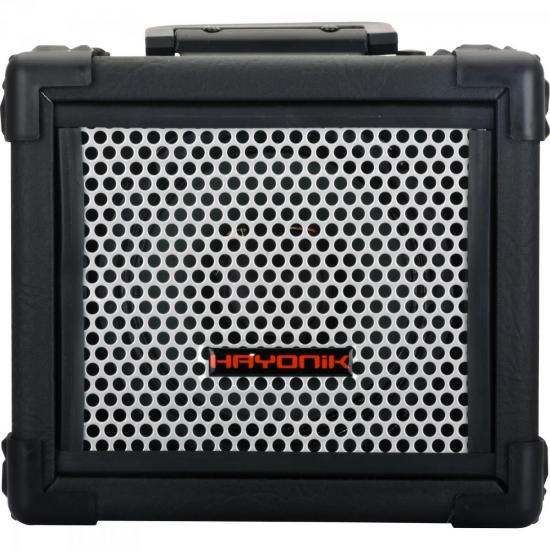 Caixa Multiuso 20W Bluetooth/USB/SD/FM com Bateria Interna IRON 80 Preta HAYONIK Caixa Multiuso 20W Bluetooth/USB/SD/FM com Bateria Interna IRON 80 Preta HAYONIK