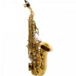 Saxofone Soprano Curvo Bb HCSSC-310GL Laqueado HARMONICS