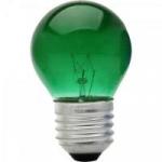 Lâmpada BOLINHA 15W 127V E27 BG45 Verde BRASFORT Lâmpada BOLINHA 15W 127V E27 BG45 Verde BRASFORT