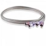 Cabo 2RCA Macho + 2RCA Macho 5 Metros Cristal HAYONIK