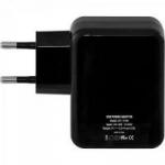 Fonte de Energia USB 4 Portas 4,2A UPS-101BK Preto FORTREK Fonte de Energia USB 4 Portas 4,2A UPS-101BK Preto FORTREK