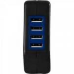 Fonte de Energia USB 4 Portas 4,2A UPS-101BK Preto FORTREK Fonte de Energia USB 4 Portas 4,2A UPS-101BK Preto FORTREK