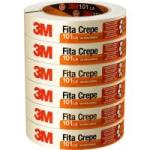 Fita Crepe 18mm x 50m 101LA Bege 3M
