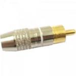 Plug RCA Profissional PGRC0015 Branco STORM