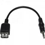 Cabo P2 4C x USB Fêmea CBPD0005 Preto STORM Cabo P2 4C x USB Fêmea CBPD0005 Preto STORM
