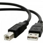 Cabo de Dados USB 2.0 A Macho x USB 2.0 B Macho 10m CBUS0010 Preto STORM