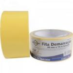 Fita Demarcação de Solo 48mm X 14m Amarela BRASFORT