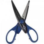 Tesoura PICOTAR ONDA 6.1/4" Preta BRASFORT Tesoura PICOTAR ONDA 6.1/4" Preta BRASFORT
