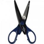 Tesoura PICOTAR 6.1/4 Azul BRASFORT Tesoura PICOTAR 6.1/4 Azul BRASFORT