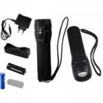 Lanterna Tática 800 Lumens 300W FX-L8004 Preta FLEX