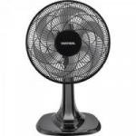 Ventilador de Mesa 30cm com 6 Pás 127V TURBO 6 Preto/Cinza VENTISOL Ventilador de Mesa 30cm com 6 Pás 127V TURBO 6 Preto/Cinza VENTISOL