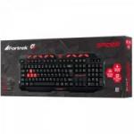Teclado Gamer Multimídia SPIDER GK-704BK Preto/Vermelho FORTREK Teclado Gamer Multimídia SPIDER GK-704BK Preto/Vermelho FORTREK