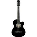 Violão Eletroacústico Flat Cutaway Aço SF-14 CEQ Preto GIANNINI