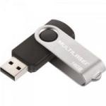 Pen Drive 16GB TWIST PD588 Preto MULTILASER Pen Drive 16GB TWIST PD588 Preto MULTILASER