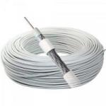 Coaxial 06 Trançado 67% Branco Bobina 300m MEGATRON