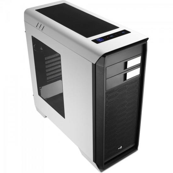 Gabinete Gamer Mid Tower AERO-1000 EN55309 Branco AEROCOOL Gabinete Gamer Mid Tower AERO-1000 EN55309 Branco AEROCOOL