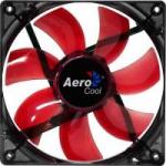 Cooler Fan 12cm RED LED EN51363 Vermelho AEROCOOL Cooler Fan 12cm RED LED EN51363 Vermelho AEROCOOL