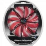 Cooler Fan 20cm SILENT MASTER LED EN55659 Vermelho AEROCOOL Cooler Fan 20cm SILENT MASTER LED EN55659 Vermelho AEROCOOL