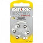 Pilha Auditiva 10 1,4V EXTRA ADVANCED RAYOVAC Pilha Auditiva 10 1,4V EXTRA ADVANCED RAYOVAC