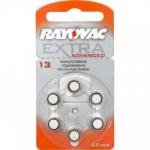 Pilha Auditiva 13 1,4V EXTRA ADVANCED RAYOVAC Pilha Auditiva 13 1,4V EXTRA ADVANCED RAYOVAC