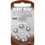 Pilha Auditiva 312 1,4V EXTRA ADVANCED RAYOVAC Pilha Auditiva 312 1,4V EXTRA ADVANCED RAYOVAC