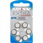 Pilha Auditiva 675 1,4V EXTRA ADVANCED RAYOVAC Pilha Auditiva 675 1,4V EXTRA ADVANCED RAYOVAC