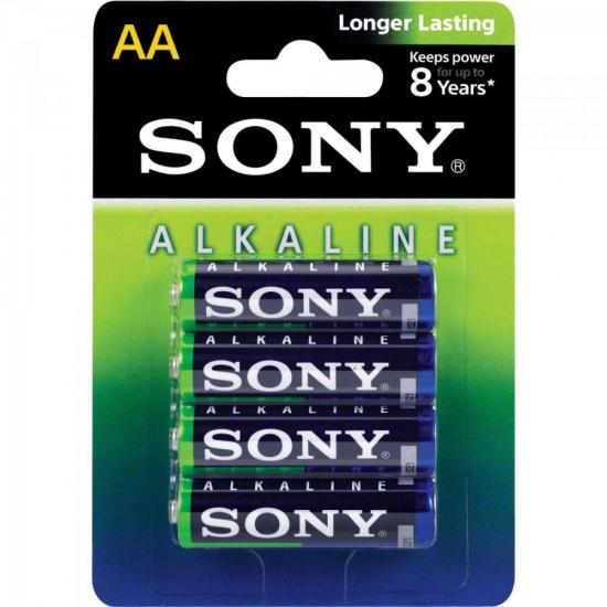 Pilha Alcalina AA AM3L-B4D SONY Pilha Alcalina AA AM3L-B4D SONY