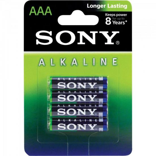 Pilha Alcalina AAA AM4L-B4D SONY Pilha Alcalina AAA AM4L-B4D SONY