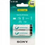 Pilha Recarregável AA com 2 2500mAh NiMh NH-AA-B2GN SONY