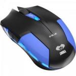 Mouse Gamer USB 1600DPI Cobra Type-M Preto/Azul E-BLUE