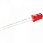 LED Difuso 5mm Vermelho GENÉRICO