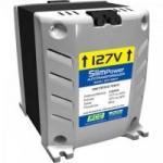 Autotransformador 127/220VAC 5000VA SLIM POWER Prata RCG Autotransformador 127/220VAC 5000VA SLIM POWER Prata RCG