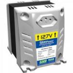 Autotransformador 127/220VAC 1500VA SLIM POWER Prata RCG Autotransformador 127/220VAC 1500VA SLIM POWER Prata RCG