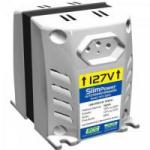 Autotransformador 127/220VAC 500VA SLIM POWER Prata RCG Autotransformador 127/220VAC 500VA SLIM POWER Prata RCG