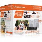 Kit Som Ambiente 200W Musical AMBIENCE 2000 Branco HAYONIK Kit Som Ambiente 200W Musical AMBIENCE 2000 Branco HAYONIK
