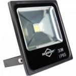 Refletor de LED 30W 6500K Bivolt SLIM Preto BRASFORT