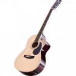 Violão Clássico Eletroacústico Cutaway Aço GE-21 Natural HARMONICS Violão Clássico Eletroacústico Cutaway Aço GE-21 Natural HARMONICS