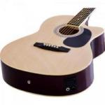 Violão Clássico Eletroacústico Cutaway Aço GE-21 Natural HARMONICS Violão Clássico Eletroacústico Cutaway Aço GE-21 Natural HARMONICS