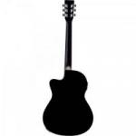 Violão Eletroacústico Aço GE-21 Preto HARMONICS Violão Eletroacústico Aço GE-21 Preto HARMONICS