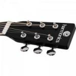 Violão Eletroacústico Aço GE-21 Preto HARMONICS Violão Eletroacústico Aço GE-21 Preto HARMONICS