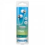 Fone de Ouvido Intra-Auricular com Microfone SHE3705WT/00 Branco PHILIPS Fone de Ouvido Intra-Auricular com Microfone SHE3705WT/00 Branco PHILIPS