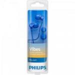 Fone de Ouvido Intra-Auricular SHE3700BL/00 Azul PHILIPS Fone de Ouvido Intra-Auricular SHE3700BL/00 Azul PHILIPS