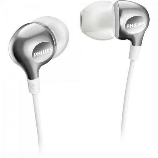 Fone de Ouvido Intra-Auricular SHE3700WT/00 Branco PHILIPS Fone de Ouvido Intra-Auricular SHE3700WT/00 Branco PHILIPS