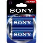 Pilha Alcalina D 1,5V STAMINA PLUS AM1-B2A SONY