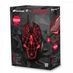 Mouse Gamer USB 3200DPI SPIDER 2 OM-705 Preto/Vermelho FORTREK Mouse Gamer USB 3200DPI SPIDER 2 OM-705 Preto/Vermelho FORTREK