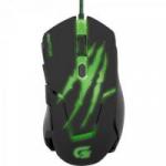 Mouse Gamer USB RAPTOR OM-801 Preto/Verde FORTREK