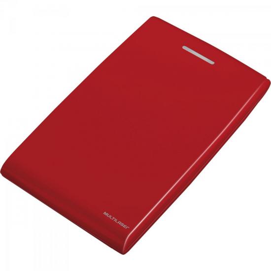 Case para HD Externo 2.5" GA116 Vermelho MULTILASER Case para HD Externo 2.5" GA116 Vermelho MULTILASER