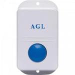 Botoeira de Fechadura 12V ABS Branca/Azul AGL Botoeira de Fechadura 12V ABS Branca/Azul AGL