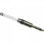 Plug P10 Mono Metal com Mola Espaçada PGPZ0025 Preto STORM
